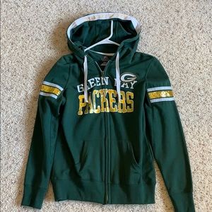 Green Bay Packer Zip-up